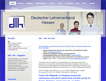 Tablet Screenshot of dlh-hessen.de